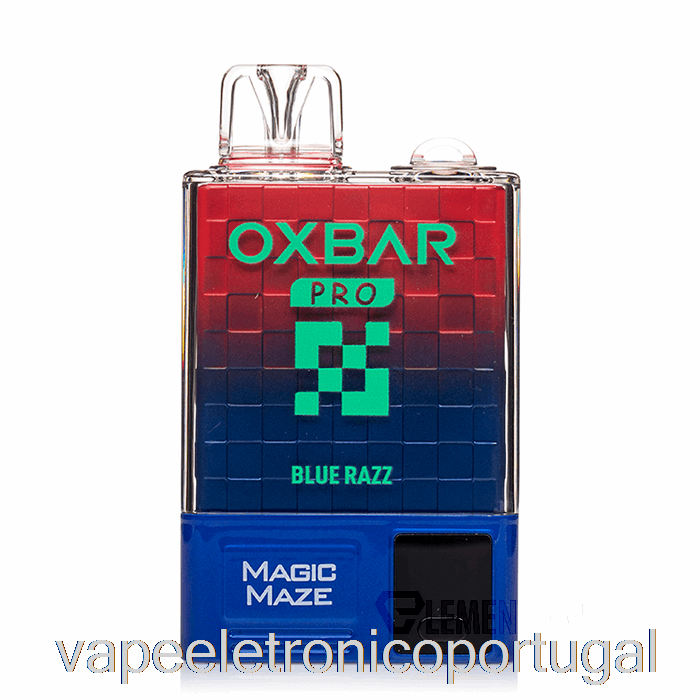 Vape Eletrônico Oxbar Magic Maze Pro 10000 Descartável Azul Razz
